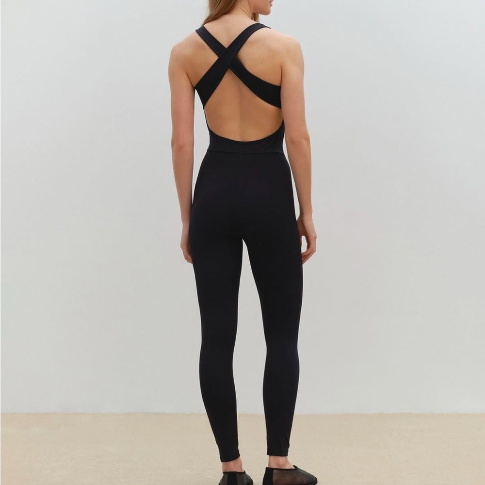 Norba Crossback Jumpsuit Bodysuit Leotard Sz Small